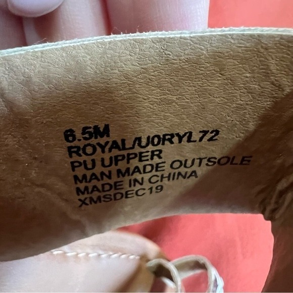 Unionbay Royal UJ0RYL72 Snake Print Crisscross Slide Sandals Neutral 6.5M - Picture 8 of 8